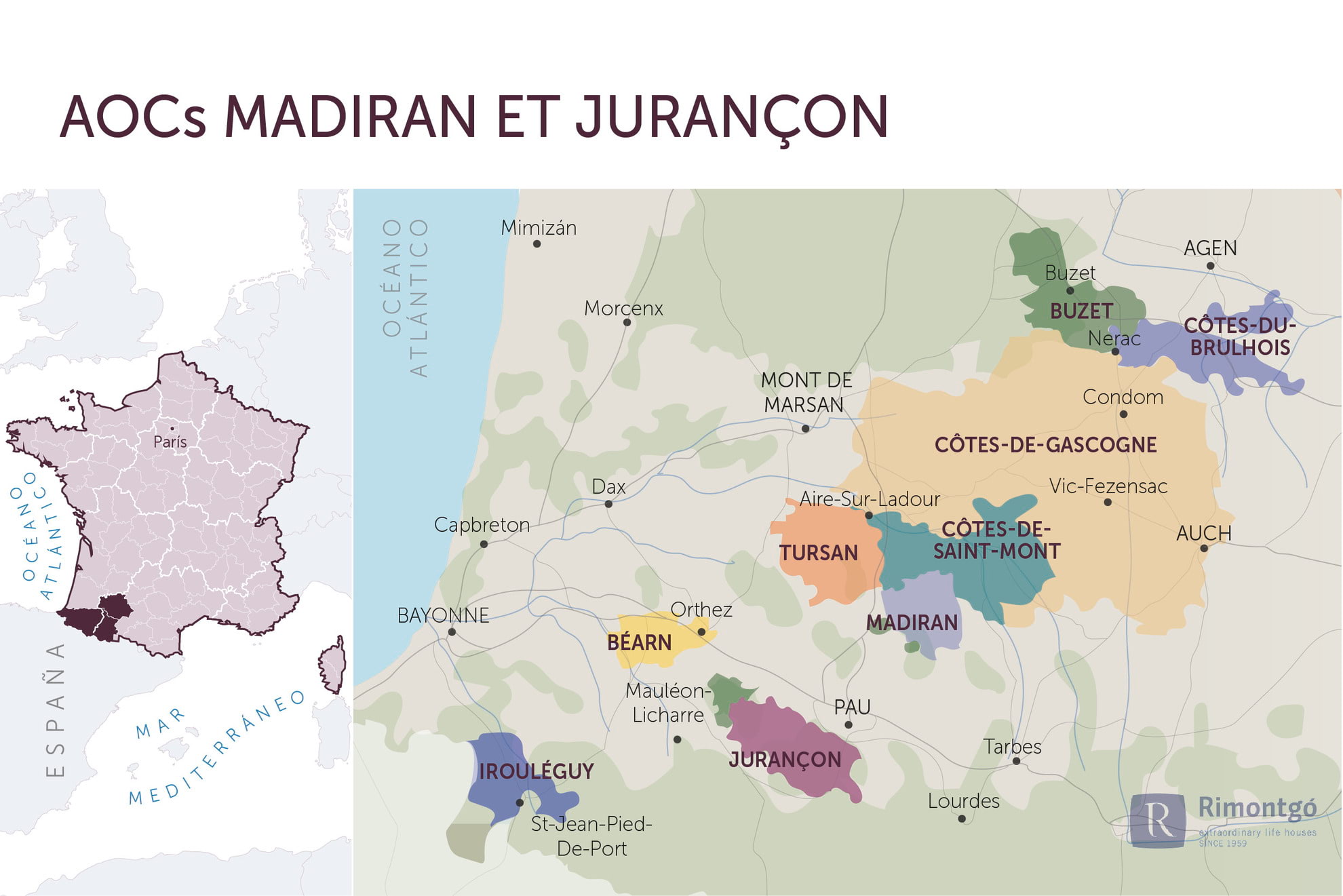 AOC Madiran / AOC Jurançon