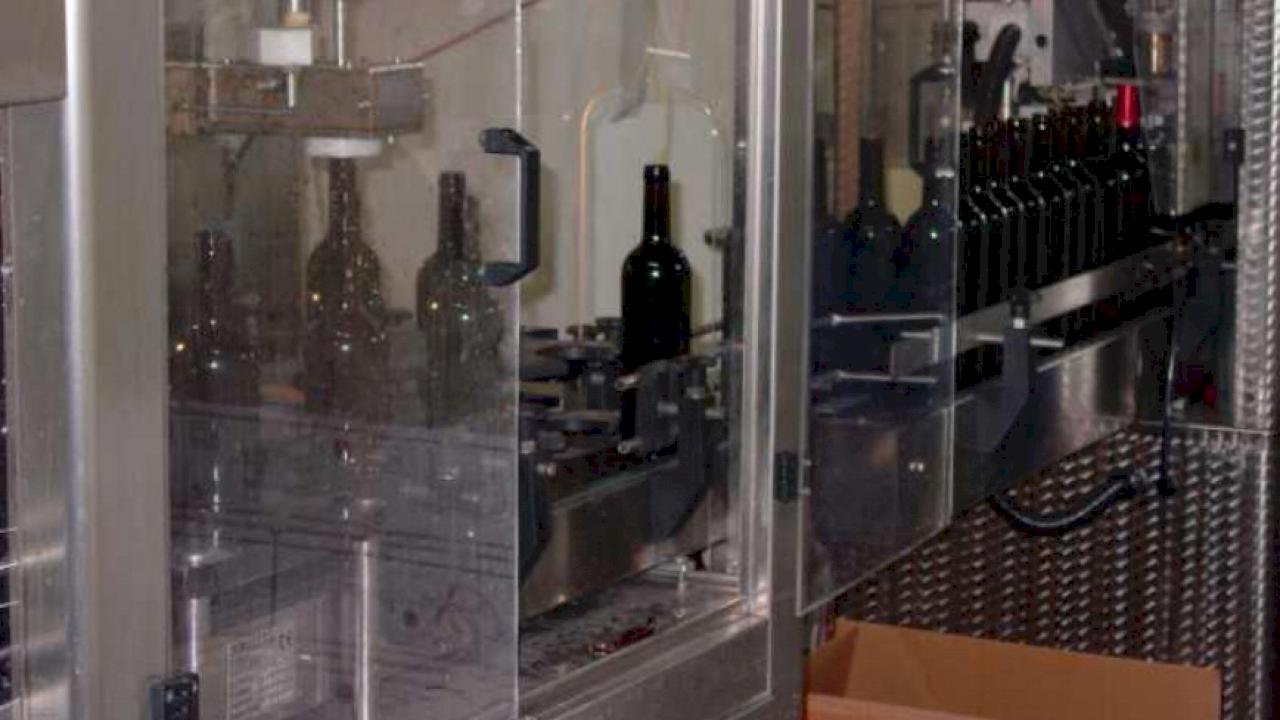 Średnich rozmiarów winiarnia w DO Ribera del Duero.